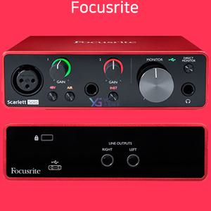 스칼렛 솔로 3t세대국내정품 Focusrite Scarlett Solo 3rd Gen