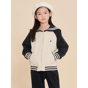 [BEANPOLE KIDS] 플리스 여아 칼라 야구 점퍼  네이비 (BI4841G04R)