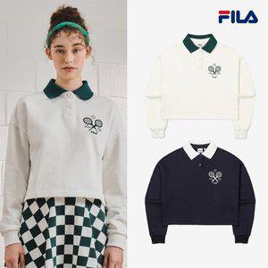 [휠라](대구신세계)[FILA] 여성 테니스 카라배색 맨투맨 2종 택 1 (FS2POE3354F_SKU)