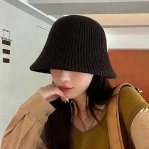 [JHQRGI5P_4B]3색 1개 방한모자 겨울 니트 버킷햇 사파리