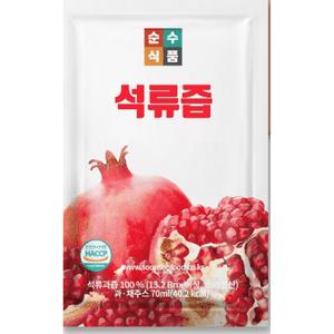 100포 석류즙 석류주스 실속형 순수식품