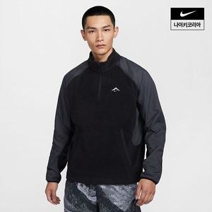 매장정품 트레일 Polartec 남성 쿼터집 플리스 러닝 탑 FV9964-010 394320