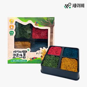 [세이비 SAVEWE] 포슬포슬 코르크폼 촉감놀이 친환경 클레이 모래