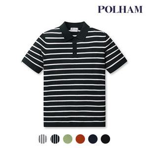 폴햄 남성 플레인 반팔 카라티_PHE2ET1010 642875