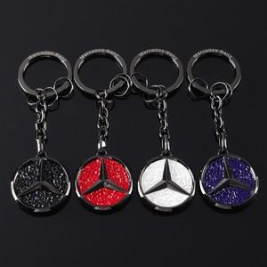 자동차 키 체인 열쇠 고리 엠블럼 액세서리 메르세데스 벤츠 AMG 스마트 W205 C300 W168 W124 GLA