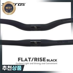 싱크로스 MTB 카본 핸들바 무광 블랙 산악 자전거  31.8x580-720 740 760mm