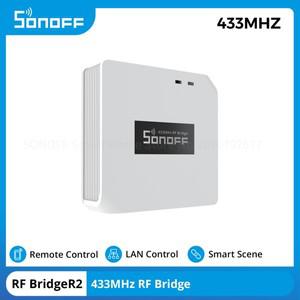 투야 스마트봇SONOFF RF BridgeR2 433MHz 스마트 홈 자동화  장면  컨트롤러 eWeLink 게이트웨이 지원 DW2-