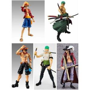 Anime 원피스 Luffy Roronoa Zoro Portgas D 에이스 PVC 액션 피규어 장난감 인형 18cm