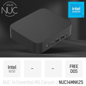 ⓒ ASUS NUC 14 Essential Mill Canyon NUC14MNK25 (베어본) / 사무용 인강용 산업용 미니PC