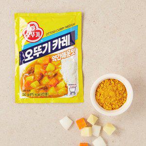 오뚜기카레 약간매운맛 100G