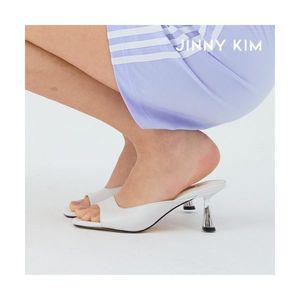 지니킴 [최초가 178,000] 리얼레더 Toya 토야 뮬 샌들 7cm