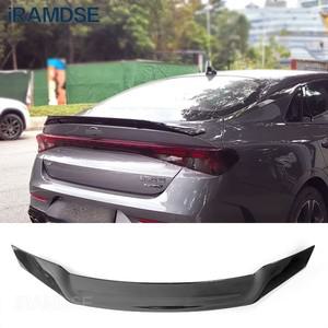 기아 K5 GT 옵티마 DL3 자동차 리어윙 스포일러, ABS 플라스틱 테일 핀 액세서리, 2020-2024 블랙