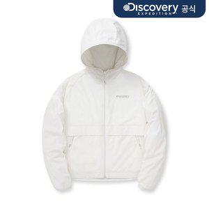 [디스커버리]여성 경량 크롭 바람막이 (CREAM)