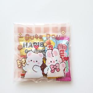 접착식 OPP 디자인봉투 100장 10x10cm