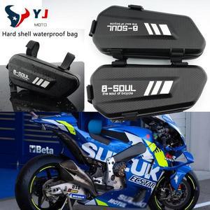 오토바이 프레임 패키지 하드 쉘 사이드 박스 도구 가방 SUZUKI GSX-S 1000 750 SV650 GSX1300R HAYABUSA