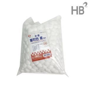 수성 코튼볼 450g 탈지면 볼형 의료용솜 볼솜 소독솜