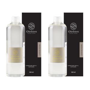 올레비엔 시그니처 니치향수 스페인향료 디퓨저 방향제 1000ml 대용량 리필500ml+500ml