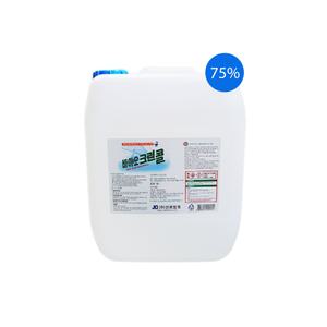 [진로발효] 바이오크린콜20L/식품,기구살균소독/천연주정알콜 75%/최신제조