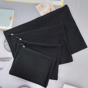 백바이백 국산 블랙 파우치 만들기/미니 생리대 여행용 화장품파우치 더스트백이너백 에코백