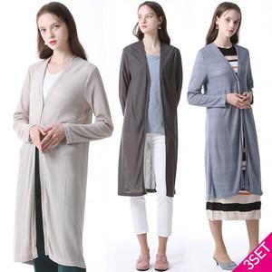 3SET [홈쇼핑방송/르오트(LeOT)] 간절기 썸머 롱가디건 3종세트-사이즈 55∼88까지