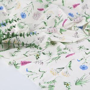 원단마트 linen 대폭 11수 워싱 린넨 라일락 아이보리 [WP003]