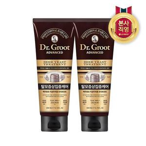 [전국 판매1등 탈모케어] 닥터그루트 효모 집중케어 고영양 크림 트리트먼트 200ml x 2개
