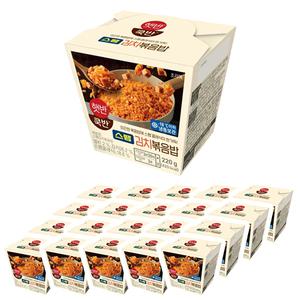 CJ 햇반 쿡반 스팸김치볶음밥 컵 220g x 20개