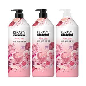 케라시스 퍼퓸 화이트 데이지세트(샴푸, 1L, 2개 + 린스, 1개)