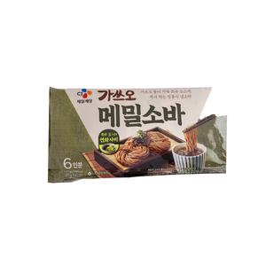 코스트코 CJ 가쓰오 메밀소바 1710g(6인분) /냉장 메밀면 소스포함 별미
