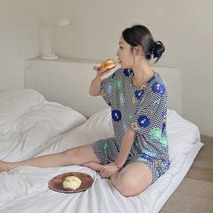 핫핑 쿨링스누피 반팔 반바지 파자마set