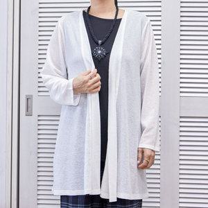 오픈 롱 가디건 / 24SS14-1 / 실버다이아몬드 / 엄마옷 / 할머니옷 / 빅사이즈 / 마담의류