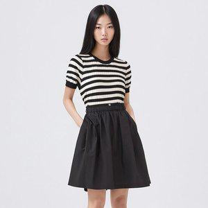 [케네스레이디](대구신세계)자수 스토퍼 밴딩 스커트 EWSKOE0300