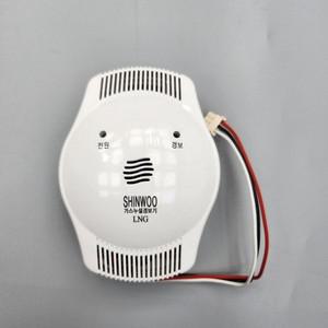 국산 가스누설경보기 신우 단독형 ND-102D LNG 12V 도시가스경보기 가스경보기 아파트가스감지기