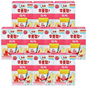 Dole 후룻팝 피치 8입 x 10박스