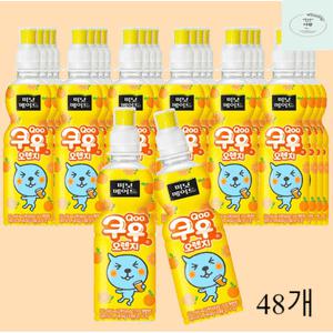 미닛메이드 쿠우 오렌지 300ml 48개 과즙 과채 어린이음료