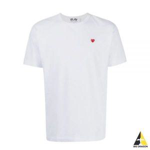 [꼼데가르송]COMME DES GARCONS 꼼데가르송 AZ-T304-051-2 (P1T304) (스몰 레드하트 와펜 반팔티) 53132111