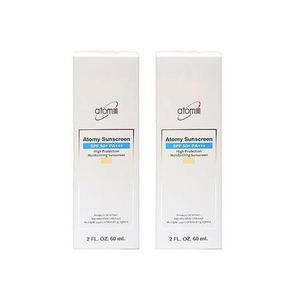 애터미 선크림 베이지 60ml(SPF50+) 2개