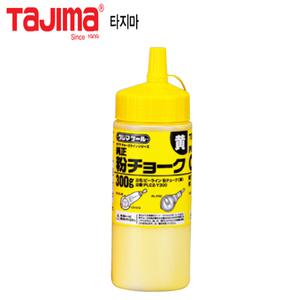 타지마 분통 분가루 PLC2-Y300  쵸크라인 마킹작업 노랑-300g  TAJIMA