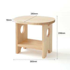 목공 체험 원목 스툴 미니 협탁 조립식 의자 만들기 DIY 디지우드