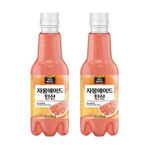 미닛메이드 자몽에이드 탄산 PET, 350ml, 24개