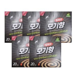 산도깨비 킬파프 코일형 모기향 (20p) X 5개