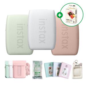 [필름 프로모션] 인스탁스 미니링크3 포토프린터+필름10매+전용가방+선물2종