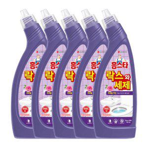 홈스타 락스와세제 후로랄파인 750ml 5개