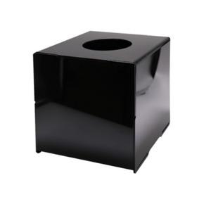 3T 불투명 블랙 아크릴 추첨함 10x10cm 응모함 뽑기함 투표함 모금 케이스 상자
