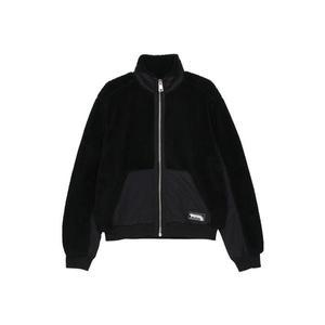 [메종키츠네] 남성 플레쉬 폭스 후리스 자켓 블랙 NM02101WM2012-P199