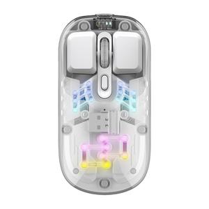 :앱코 APM02 저소음 3MODE 무선 마우스 (화이트)