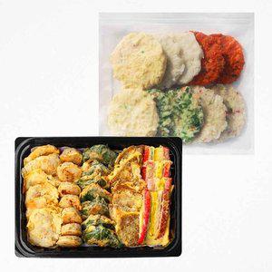 [세이브밀] 모듬 수제전 5종세트 1kg +모듬감자전 5종 800g