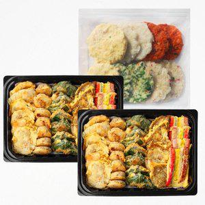 [세이브밀] 모듬 수제전 5종세트 2kg +모듬감자전 5종 800g