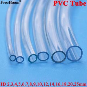 비닐호스 투명 PVC 플라스틱 호스 워터 펌프 튜브 내경 2 3 4 5 6 8 10 12 14 16 18 20 25mm 1 5m
