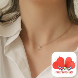 [ SWEET LOVE CANDY 패키지] 반짝반짝 빛이 나게 목걸이 핑크선물포장 쇼핑백